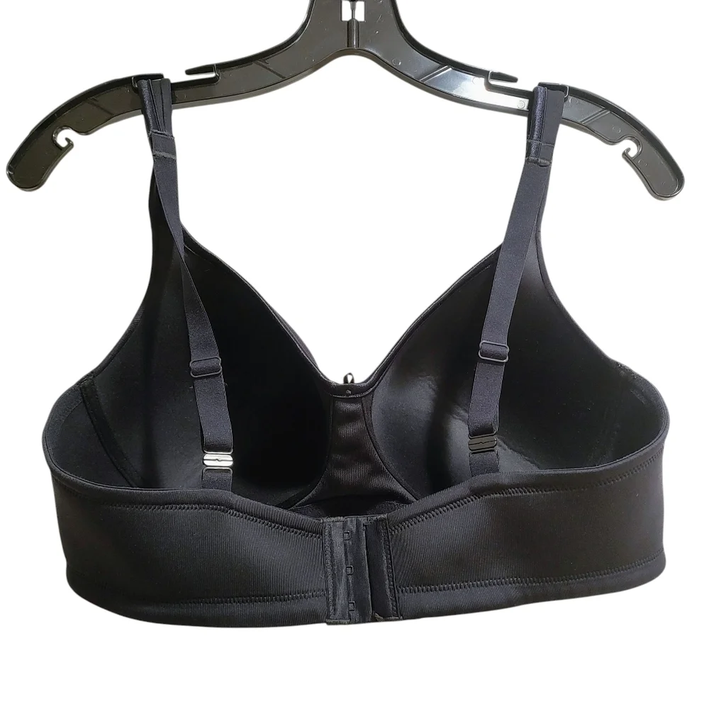 Vanity Fair Wireless Body Caress Full Coverage Black Bra 72335‎ - 40D